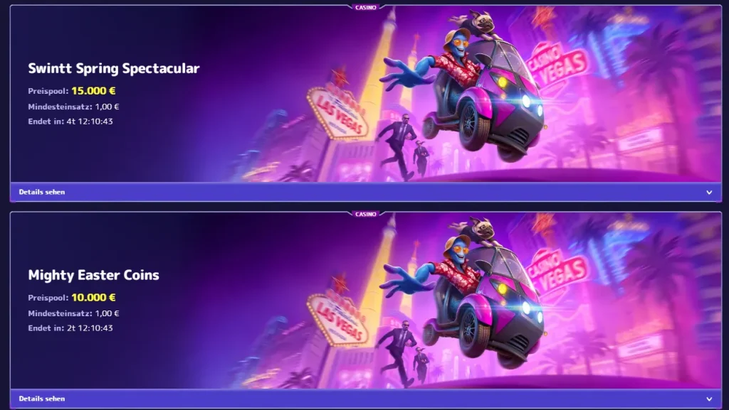 Alf Casino Turniere mit Spring Spectacular und Mighty Easter Coins Preispools